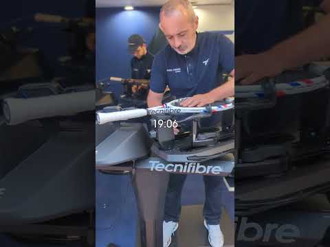 TECNIFIBRE | Express stringing for Daniil Medvedev ⏱️