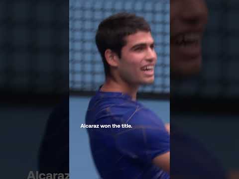 The Story of Alcaraz & Ferrero's First ATP Masters 1000 Title 🥺