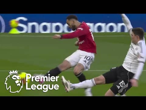 Matheus Cunha's belter puts Manchester United 2-0 in front of Fulham | Premier League | NBC Sports