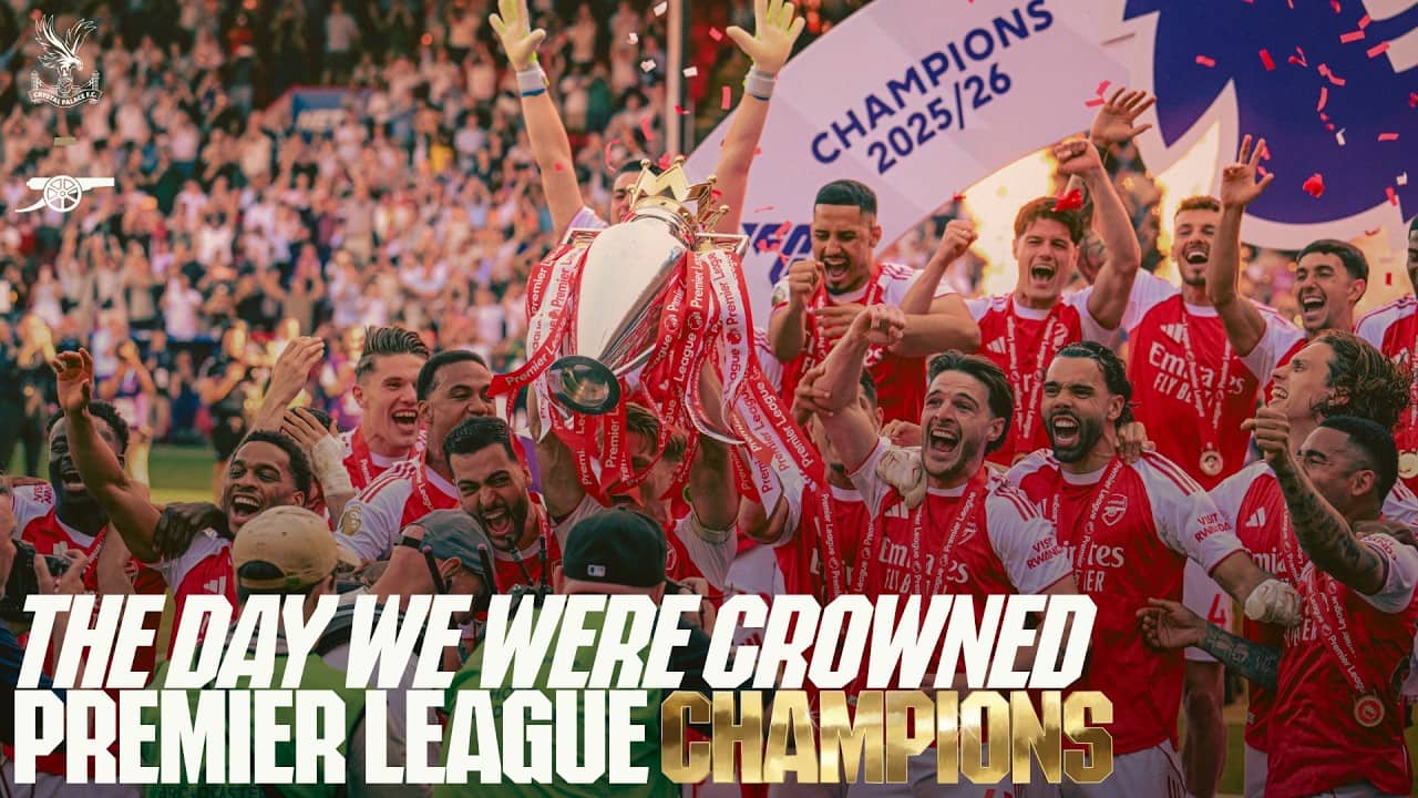INSIDE THE DRESSING ROOM AND ON THE TEAM BUS 😍 l Arsenal crowned PL Champions l Unseen footage & BTS