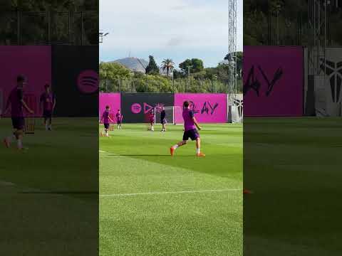 Fermín is on fire! 🔥  #fcbarcelona #football #shorts