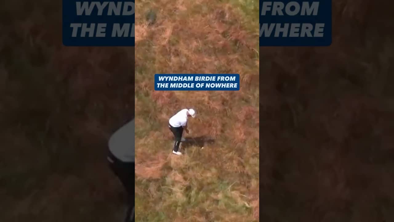 Wyndham Clark is up to the challenge at Shinnecock 🔥
