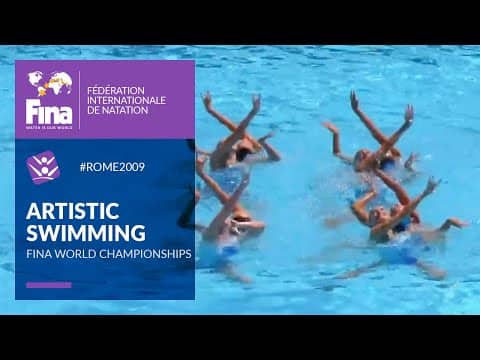 Russia's Stunning Artistic Swimming Gold at 2009 Rome FINA Worlds