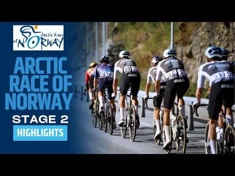 Sprint Battle to the Line | Arctic Race of Norway stage 2 | Highlights
