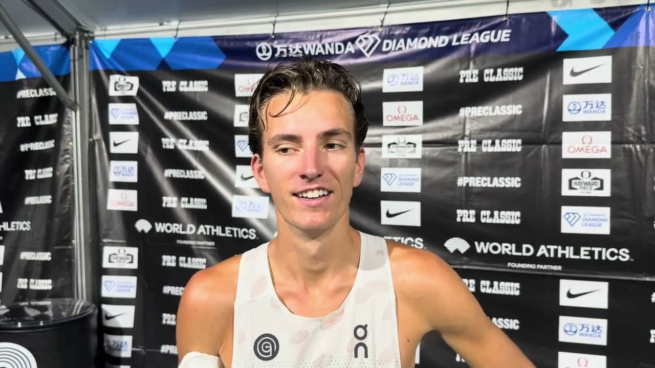 Ky Robinson on a tactical 2 mile and chasing records. 