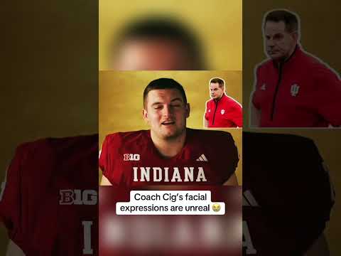 Indiana players say Cignetti is all business on the sideline 🤣