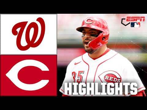 Washington Nationals vs. Cincinnati Reds | Full Game Highlights | ESPN MLB