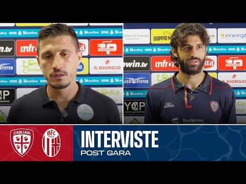 Post Gara | Pisacane e Luperto dopo Cagliari-Bologna | Serie A Enilive