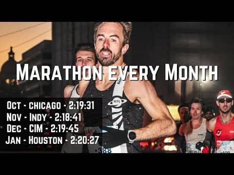 Houston Marathon - 2:20:27 - 4th Marathon in 4 Months | 2:15 Marathon Project E2