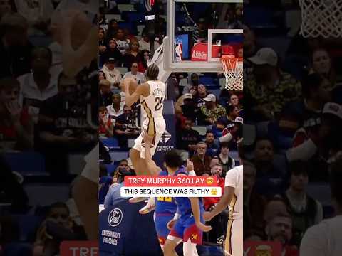 Derik Queen finds Trey Murphy for the 360 alley 🫨