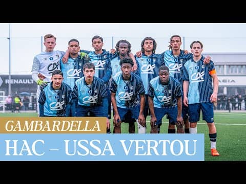 🏆 Résumé : HAC – USSA Vertou (1-1 & 4 tab à 2) 16es Coupe Gambardella - 2025-2026