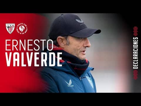 🎙️Ernesto Valverde | pre Valencia CF-Athletic Club I 1/4 Copa 2025-26