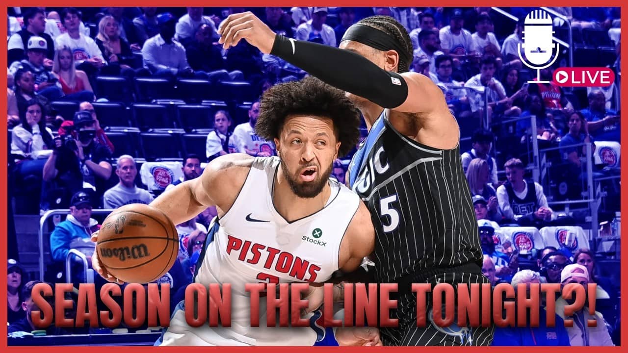 Why Tonight's Pistons Game is a MUST WIN! From Half Court LIVE!