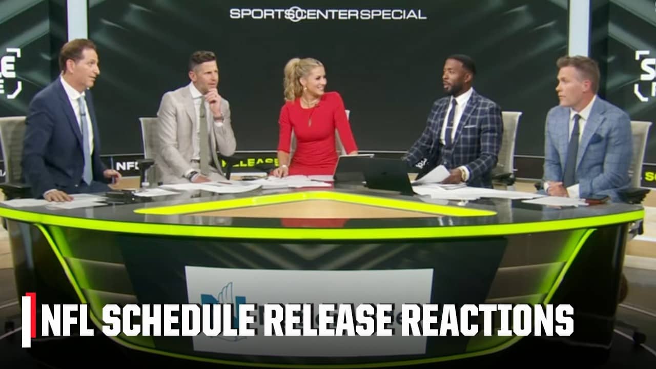 NFL SCHEDULE UNVEILED 🗓️ Taking a look at the BIGGEST games this season | NFL on ESPN
