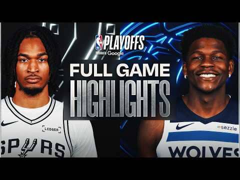 #2 SPURS at #6 TIMBERWOLVES | FULL GAME 2 HIGHLIGHTS | May 10, 2026