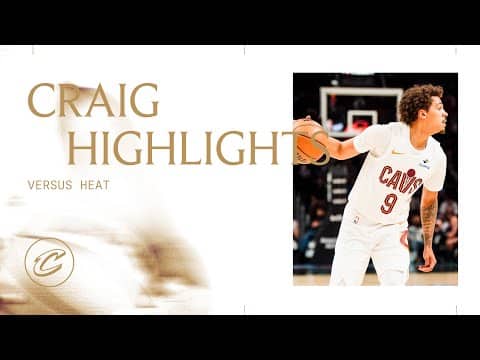 Cavs at Heat | Craig Porter Jr. Highlights | 11.12.2025
