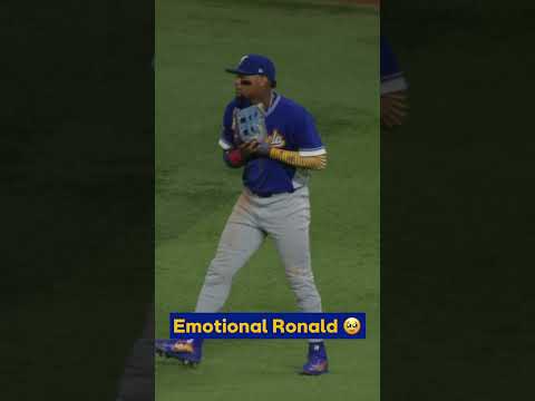 An unbelievable moment for Ronald Acuña Jr. and Team Venezuela ❤️