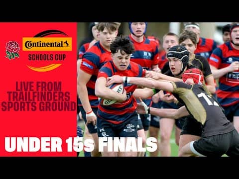 LIVE | Continental Tyres Schools Under 15 finals day | Trailfinders Sports Ground | Ealing