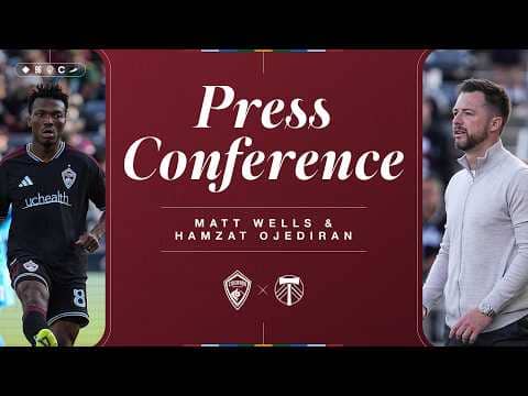 Postgame Press Conference: Colorado Rapids vs Portland Timbers