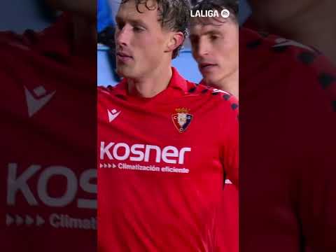 Ante Budimir celebra su gol en el #CeltaOsasuna #LaLigaHighLights