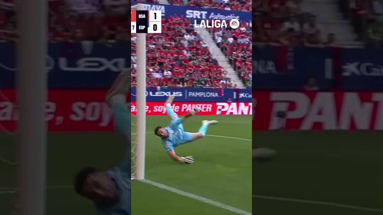 Osasuna 2-0 Espanyol de la temporada 2024-25 #LaLigaHighLights #Osasuna #shorts