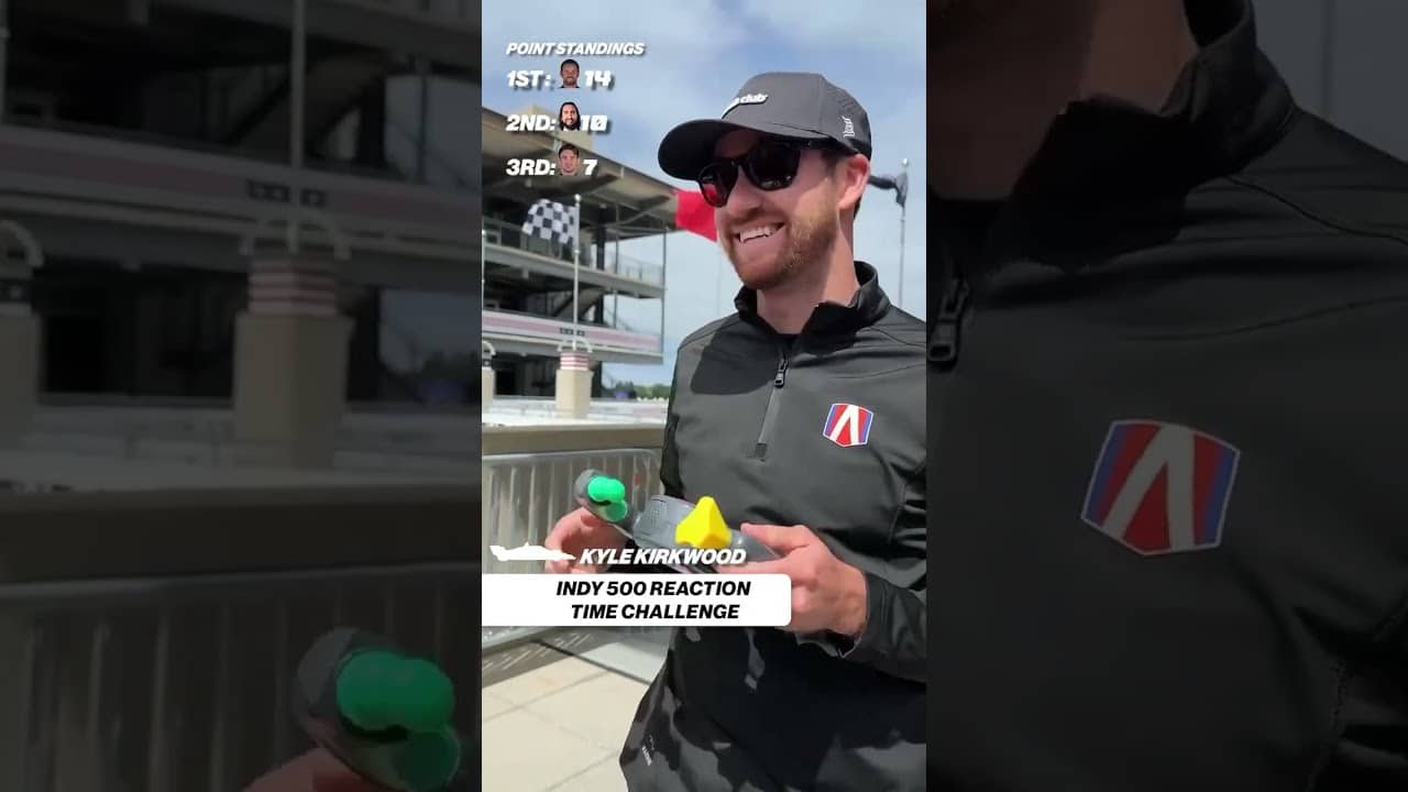 Can your Bop It score predict how you’ll perform at the Indy 500? 👀🏎 #indy500