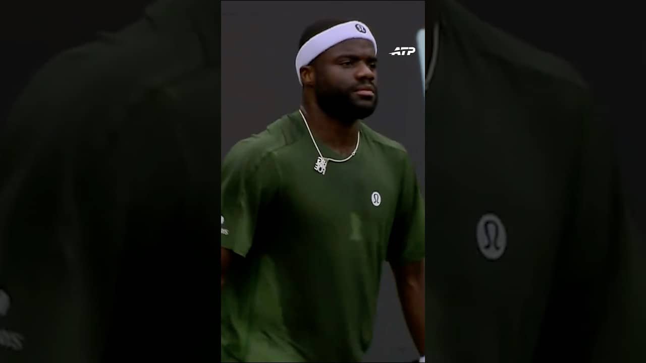 Awesome winner from Tiafoe! 😤