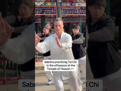 Sabrina Ionescu was locked in 🔒 (via @sabrina_Ionescu20/TT, Weibo)