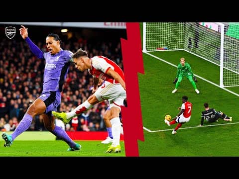 Arsenal vs Liverpool = AMAZING GOALS!