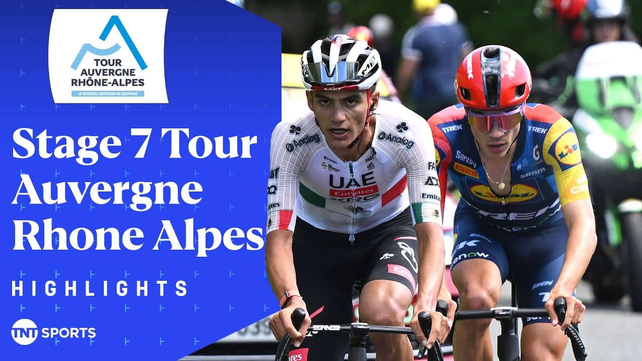 GREAT PERFORMANCE! 🔥 | 2026 Stage 7 Tour Auvergne Rhone Alpes Race Highlights | TNT Sports Cycling