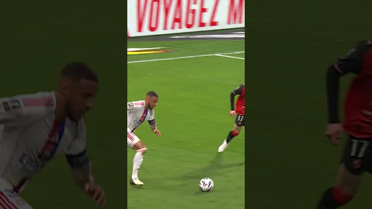 🔥🤩 L'égalisation de Roman Yaremchuck sur un superbe centre de Corentin Tolisso #ol #shorts