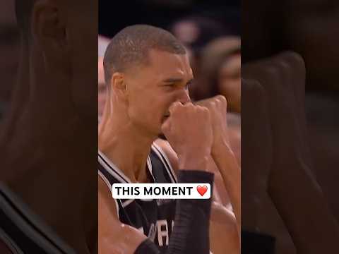 The moment the Spurs won the Western Conference!