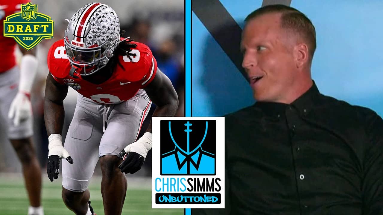 INSTANT REACTION: Giants add key defender with Arvell Reese | Chris Simms Unbuttoned | NFL on NBC