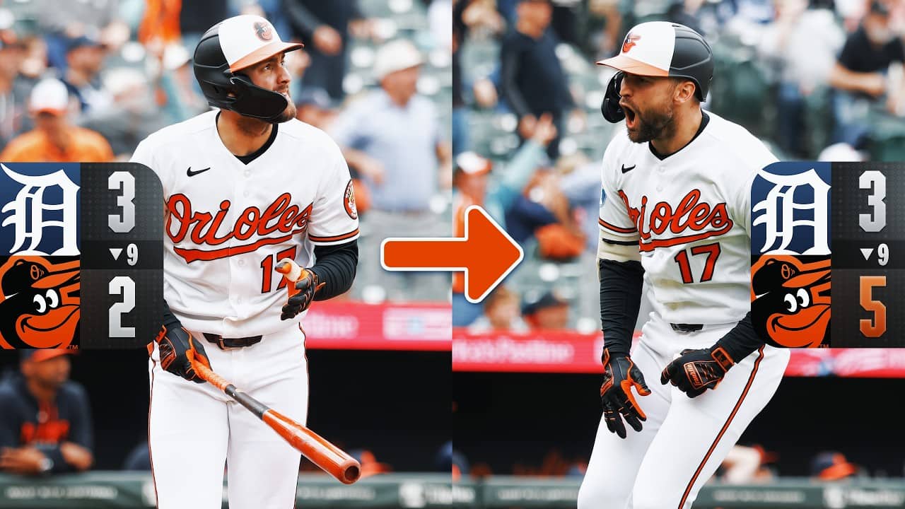 THE MILKMAN DELIVERS 🐮 Colton Cowser walks it off for the Orioles with a three-run home run! 🤯