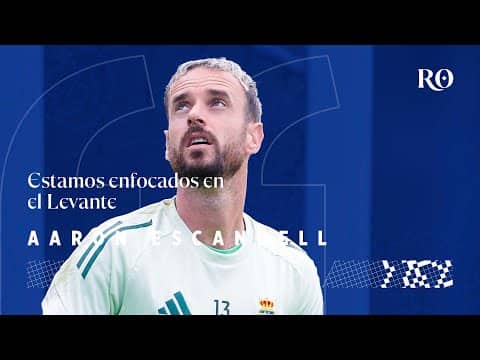 Aarón: “Estamos enfocados en el Levante”