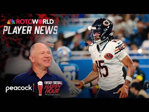 What is Bears WR Odunze’s ceiling amid Week 2 showing? | Fantasy Football Happy Hour | NFL on NBC