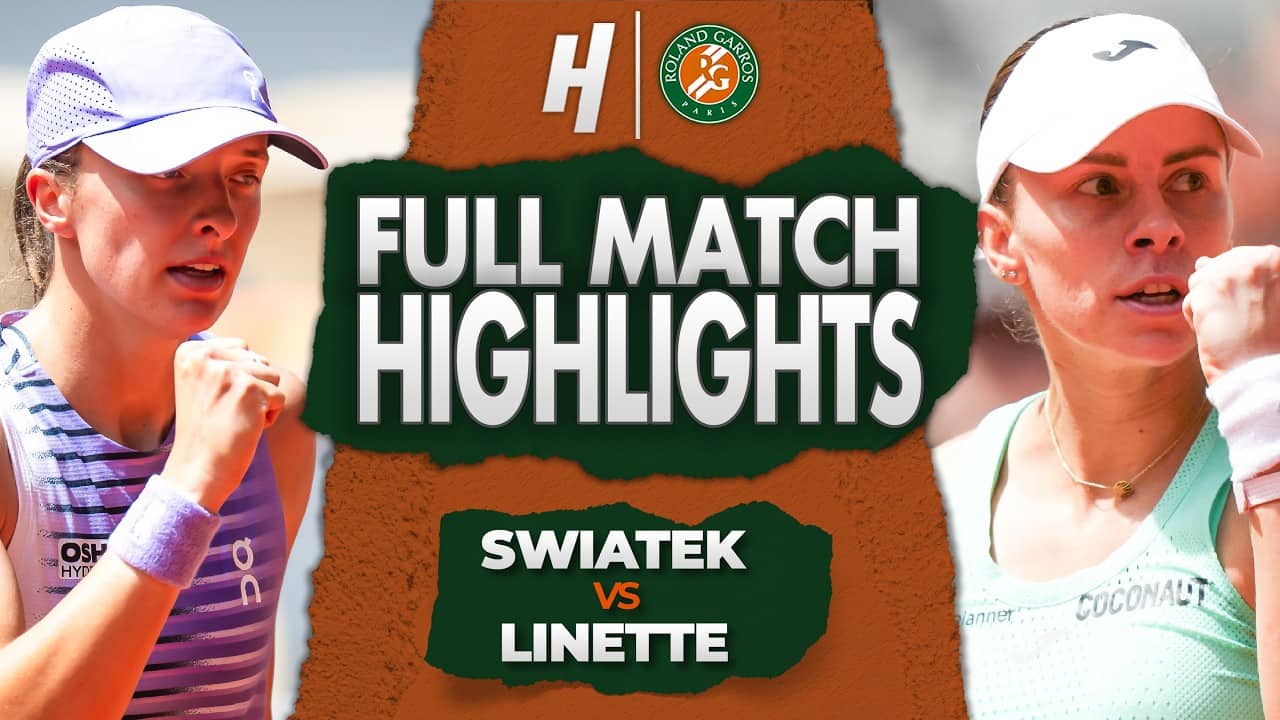 Iga Swiatek vs Magda Linette - FULL Match Highlights | Round 3 | Roland Garros 2026