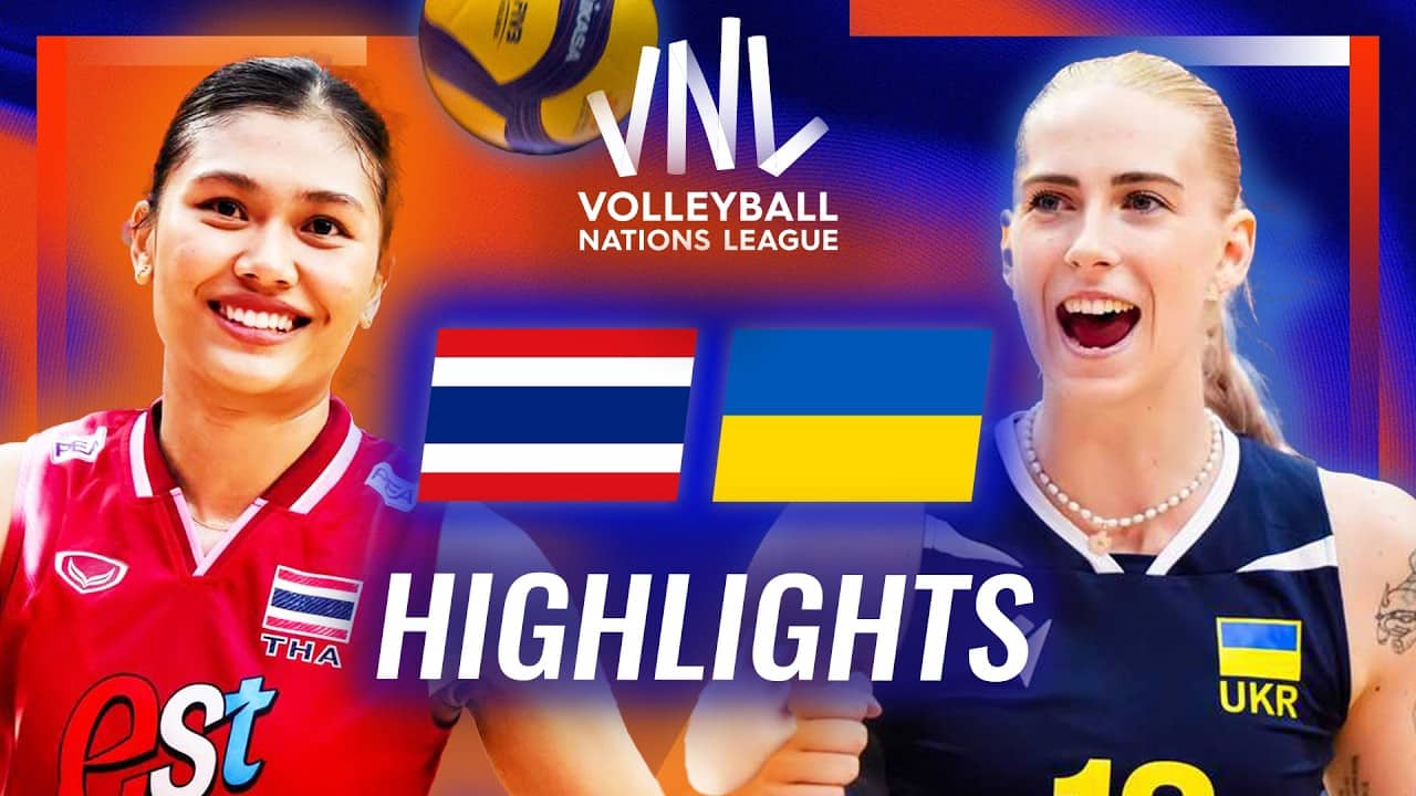 Thailand🇹🇭 vs. Ukraine🇺🇦 - Highlights | Week 2 | Women's VNL 2026