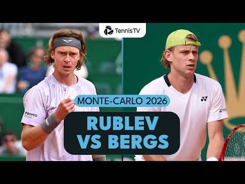 Andrey Rublev Meets Zizou Bergs 🔥 | Monte-Carlo 2026 Highlights