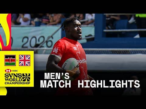 All to play for in Pool A! 😬 | Kenya v Great Britain | HSBC SVNS Valladolid 2026 | Match Highlights