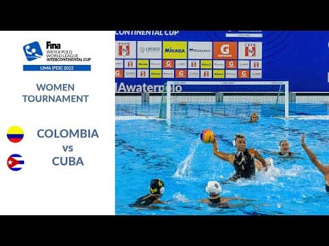 Re-Live | Day 5 - Women's Water Polo Intercontinental Cup 2022 // COL vs CUB