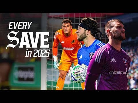 Every Save from FC Dallas Goalkeepers in 2025! | Maarten Paes, Michael Collodi, and Jacob Jackson!