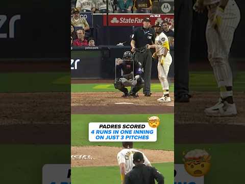 A very effective inning for San Diego! #baseball