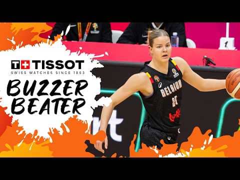 Becky Massey 🇧🇪 | 🚨 TISSOT Buzzer Beater | #FIBAWWC 2026 Qualifying Tournament