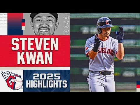Steven Kwan and the Guardians made an improbable comeback in the AL Central! (2025 MLB highlights)