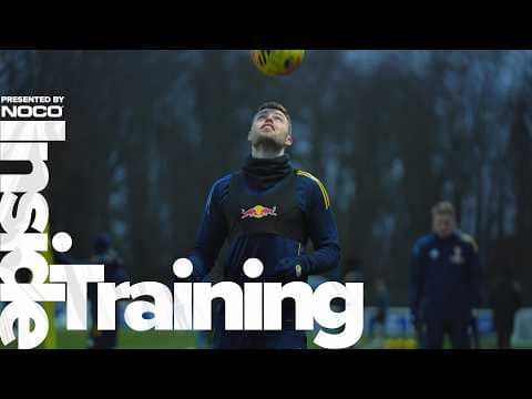 Goalkeeping drills, keep ball, ready for Forest | Inside Training