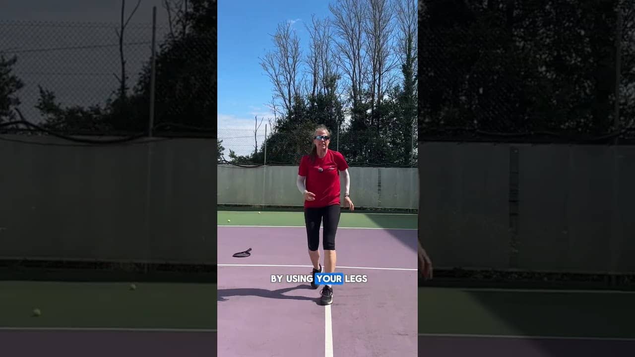 Want a great drill to eliminate the swing on #tennisvolleys?