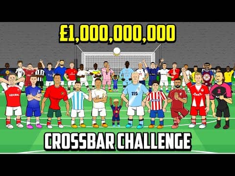 LAST FOOTBALLER TO HIT THE CROSSBAR WINS £1,000,000,000💰 Feat Yamal Messi Ronaldo Haaland +more)