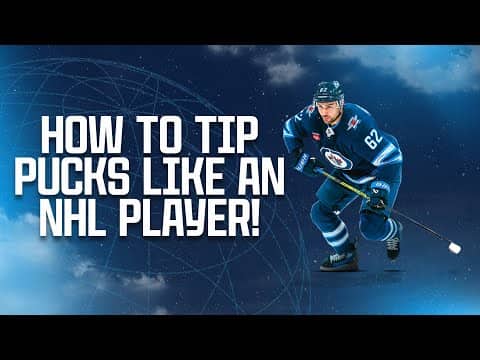 How to tip pucks like an NHL player