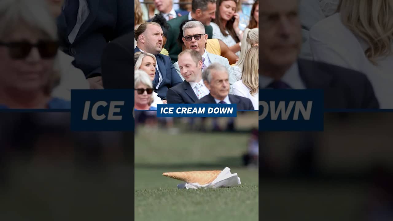 "That's Adam's Ice Cream!" 😂 Charley Hull's Caddy Drops His Ice Cream